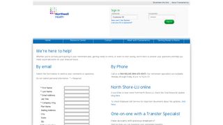 North Shore-LIJ online - TransAmerica Retirement Solutions