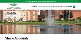 Share Accounts | Northwest Missouri Regional Credit Union