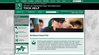 Northwest Email FAQ - Northwest Missouri State University
