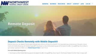 Remote Deposit | Northwest Federal Credit Union