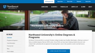 Northwest University Online
