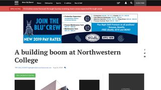 A building boom at Northwestern College | Local Lifestyles ...