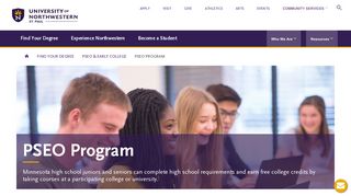 UNW | PSEO Program - University of Northwestern