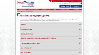 Account & Payment Options - NorthWestern Energy