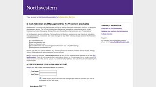 Northwestern Alumni Association - Northwestern University