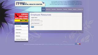 Employee Log-In - Northwestern Mental Health Center