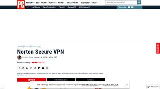 Norton Secure VPN Review & Rating | PCMag.com