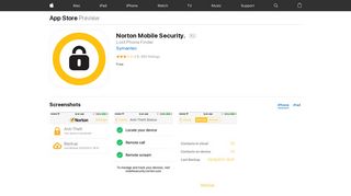 Norton Mobile Security. on the App Store - iTunes - Apple