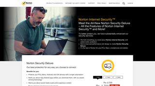 Norton™ Internet Security - Security Software | India