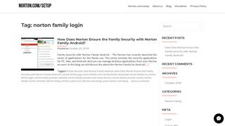 norton family login Archives - Norton.com/setup