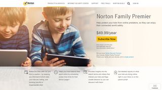 Norton Family Premier | Parental Control Software