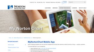 Mobile Application Louisville, Kentucky (KY), Norton Healthcare