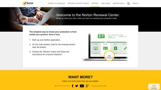 Norton Renewal Center | Norton