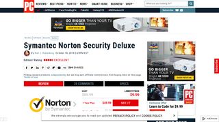 Symantec Norton Security Deluxe Review & Rating | PCMag.com