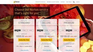 Norton 2018 Products and Services | Singapore - NORTON™ Singapore