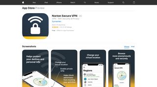 Norton Secure VPN on the App Store - iTunes - Apple