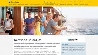 Norwegian Cruise Line - Expedia CruiseShipCenters - Your cruise ...