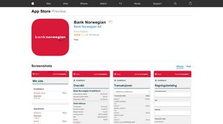 Bank Norwegian on the App Store - iTunes - Apple