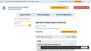 Norwich Union (part of Aviva) | Business & Human Rights Resource ...