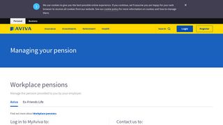 Managing your pension - Retirement - Aviva