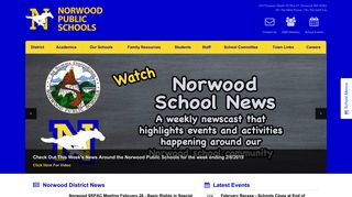 Welcome to Norwood Public Schools in Norwood, MA | Norwood ...