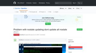 Problem with nostale updating dont update all nostale · Issue #623 ...
