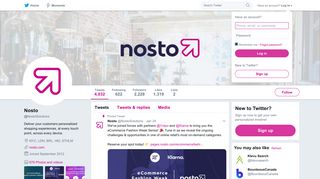 Nosto (@NostoSolutions) | Twitter