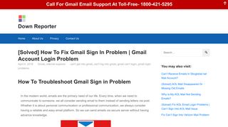 [Solved] How To Fix Gmail Sign In Problem | Gmail Account Login ...