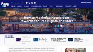How to Maximize Hotels.com Rewards for Free Nights and More