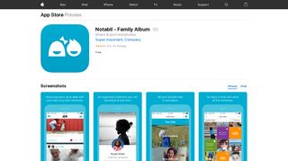 Notabli - Family Album on the App Store - iTunes - Apple