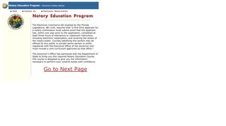 Notary Education Program - Florida Department of State