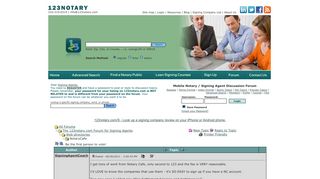NotaryCafe - Mobile Notary / Signing Agent Discussion Forum ...