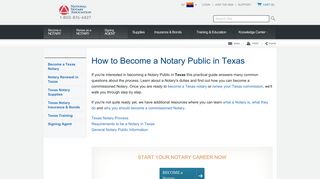 How to Become a Notary Public in Texas | NNA
