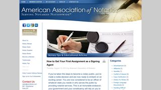How to Get Your First Assignment as a Signing Agent - Notary Supplies