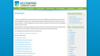 Killington Elementary School - Noteflight