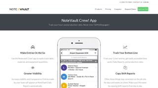 NoteVault Crew! App – NoteVault