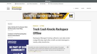 Truck Crash Knocks Rackspace Offline | Data Center Knowledge