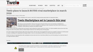 Twelo plans to launch NOTHS rival marketplace in march 2018 ...
