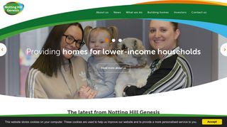 Notting Hill Genesis: Home page