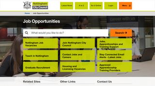 Job Opportunities - Nottingham City Council