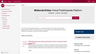 Welcome to the Virtual Postgraduate Platform - An introduction to VPP ...