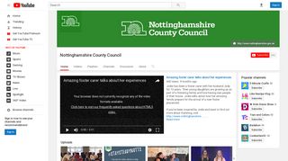 Nottinghamshire County Council - YouTube