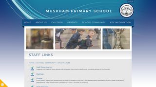 Staff Links | Muskham Primary School