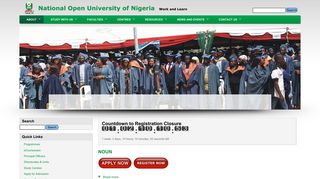 National Open University of Nigeria: Home