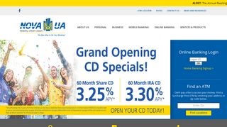 Nova UA FCU | The New Way to Do Banking