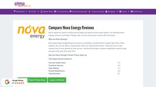 Nova Energy Reviews NZ | 2018 Customer Review & Ratings - Glimp