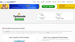 Tychocoin | Coin Clarity