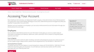 Accessing Your Account | Independent Health