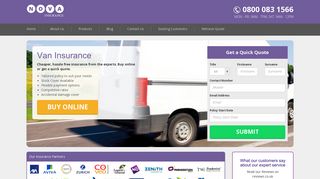 Van Insurance & Van Insurance Quotes - Nova Insurance