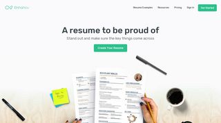 Enhancv: Professional CV & Resume Builder